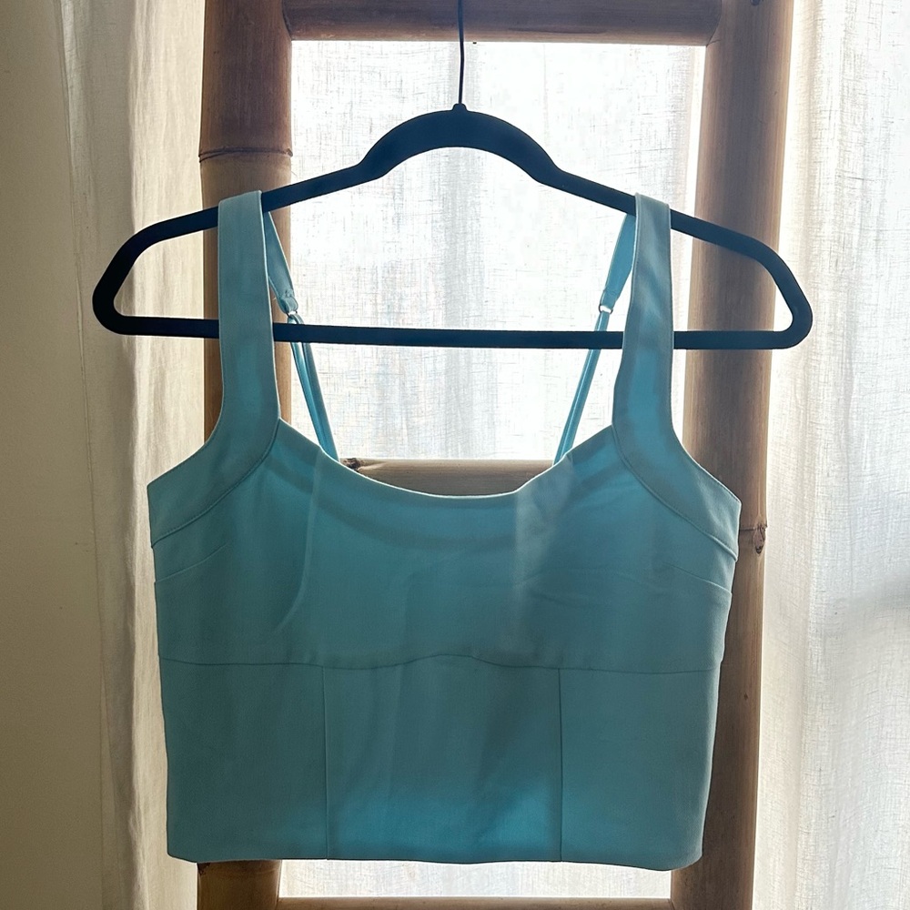 Light Blue Abercrombie and Fitch Suit Top